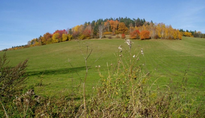 Krajina, ve které se střídají lesy s loukami, je vždy malebná. 