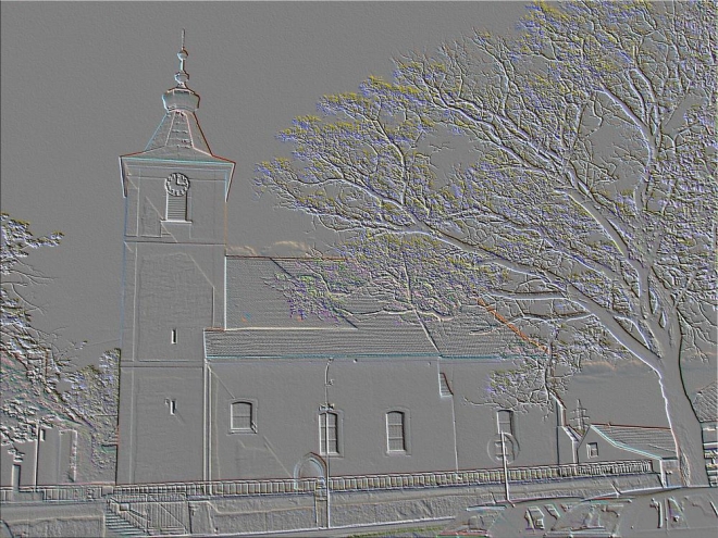 ZAHÁJÍ Plebanie kolem r. 1260. R. 1350 známa pod názvem Mydlovar nebo Wawřinčic nebo S. Maria de Zahradie tzn. za hradem. V 15. - 17. stol. farnost připojena k Purkarci. Matriky od r. 1650. Kostel původně raně gotický z konce 13. stol, v 2. pol. 15. stol. přistavěna na severní straně druhá loď s polyg. presbytářem. 