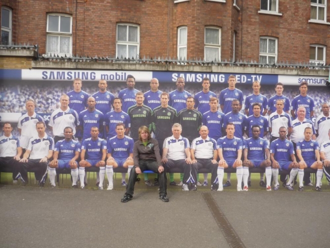 Tým v Chelsea