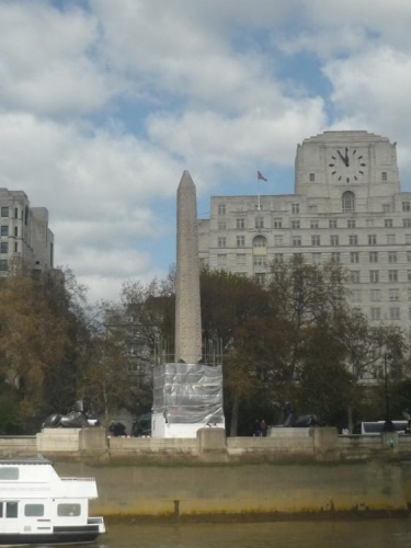 Egyptský obelisk v Londýně