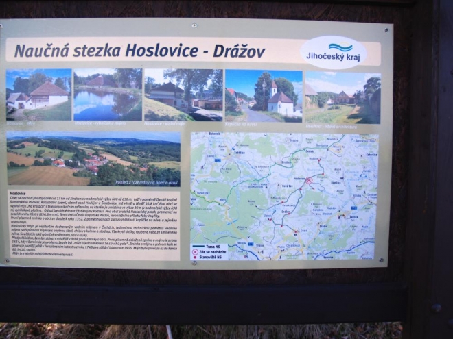 Naučnou stezku jen míjíme, náš plán je dnes jiný.