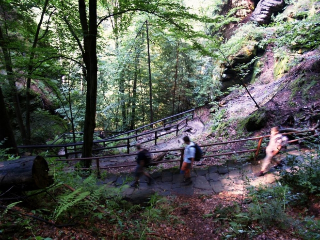 Do údolí Kamenice