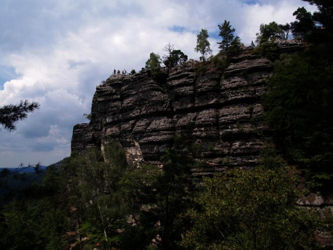 Vyhlídka nad Pravčickou branou