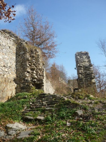 Příchod k Dívčímu kameni
