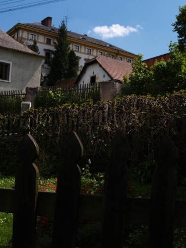 Pohled na klášter.