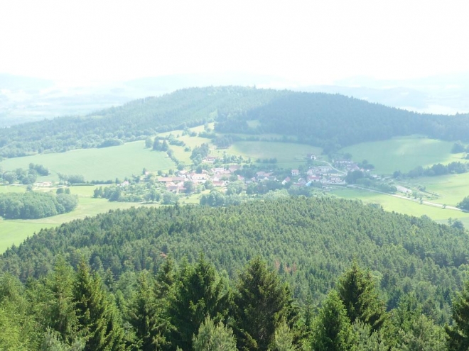 Pohled na Libětice