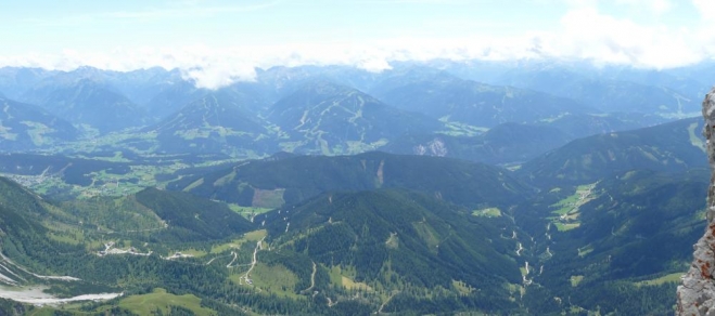 Schladmingerské údolí aneb spousta kopců se sjezdovkami