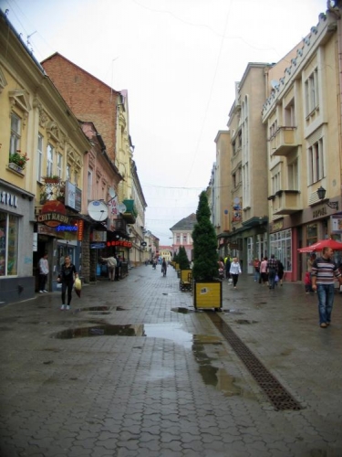 Část pěší zóny