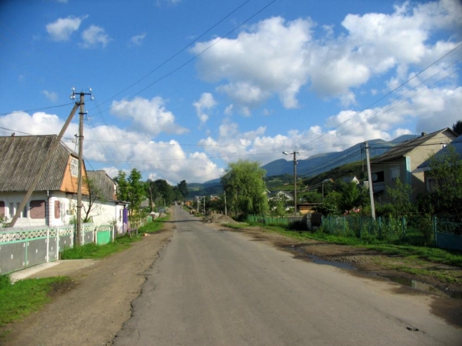 Koločava, kam se podíváš.