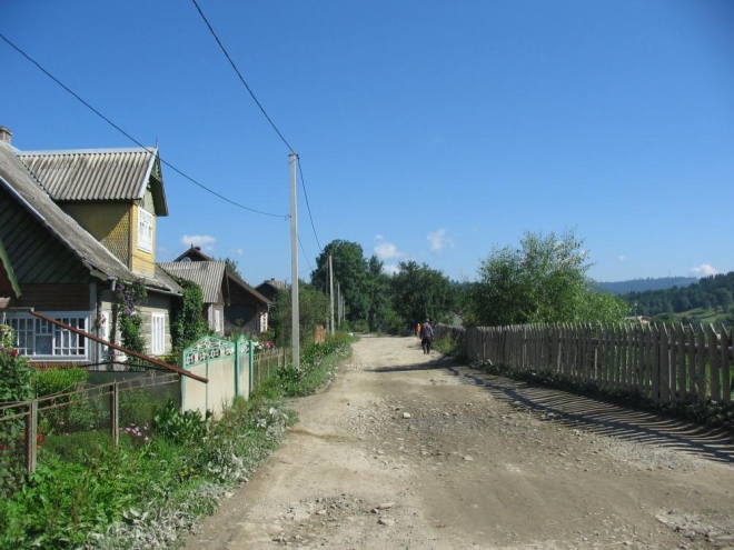 Lažeščina, údajně nejvýchodnější vesnice první republiky.