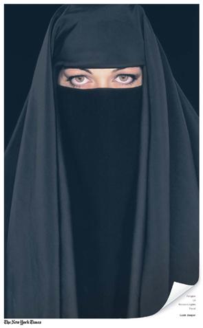 Muslimka v burce