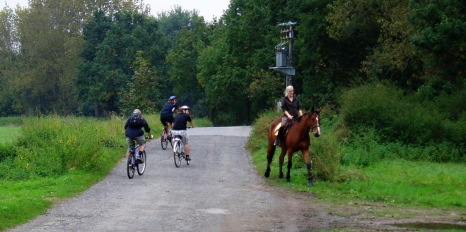 Jedou podél Blanice a Otavy do Kestřan.