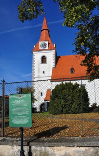 Kostel sv. Václava.
