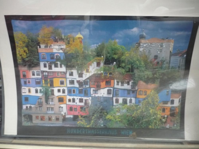 Malba domů Hundertwassera