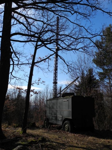 Radiostanice (?) na Svobodné hoře.