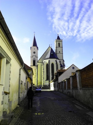 Bavorov, kostel Nanebevzetí Panny Marie.