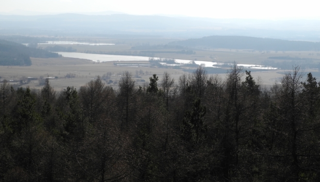 Dobevský rybník.