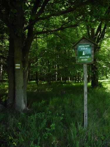 Přírodní park Písecké hory. Pod Chlumem.