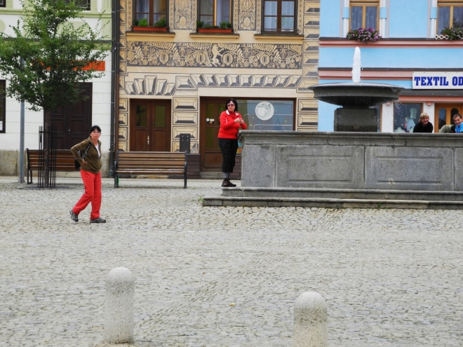 Vlachovo Březí, kašna.