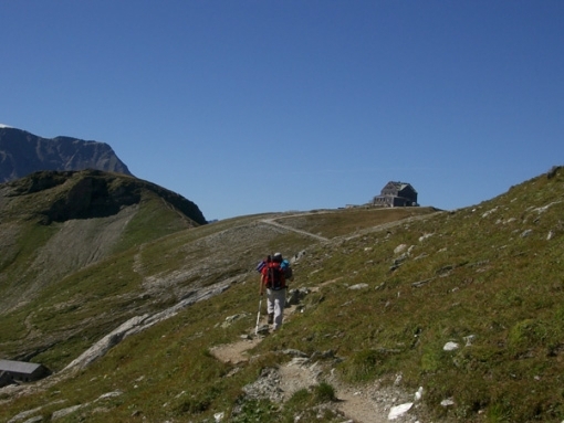 cesta k Hagener Hutte