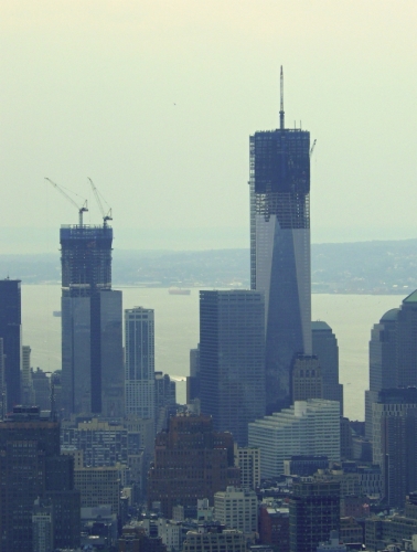 Stavba One World Trade Center