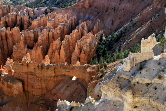 Utah, Bryce kaňon - první pohled