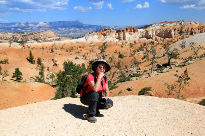 Utah, Bryce Canyon - z každé vyvýšeniny je okouzlující výhled