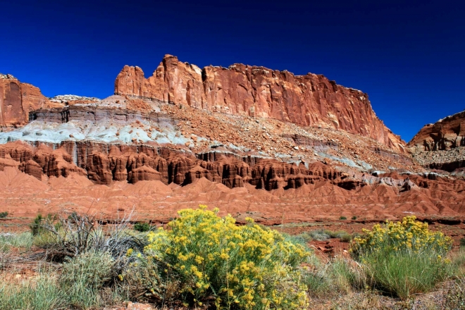 Utah - národní park Capitol Reef