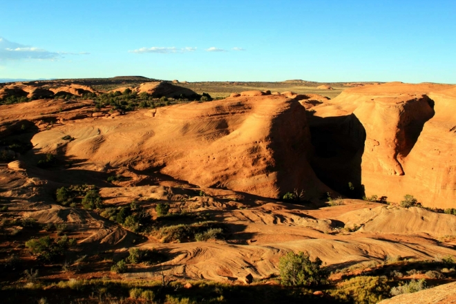 Utah, National Park Arches - blížíme se k Delicate Arch