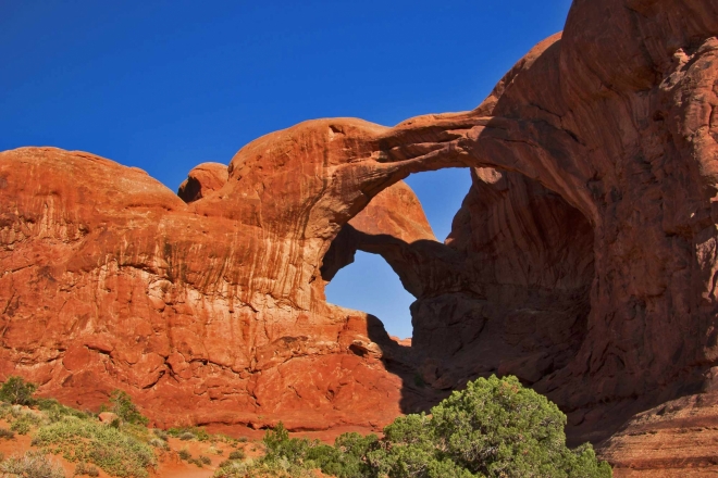 Utah, National Park Arches - Double Arch