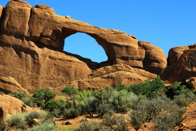 Utah, National Park Arches - Skyline Arch