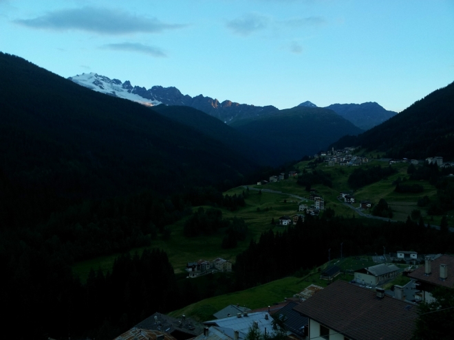 Semogo a vrchol Cima Piazzi