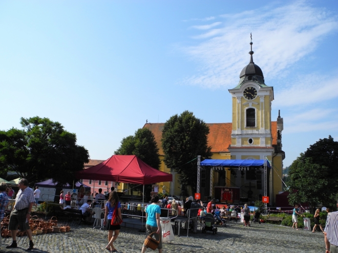 Týn nad Vltavou, náměstí.