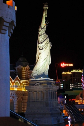 Nevada, Las Vegas - socha Svobody