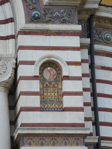 Detail výzdoby lázní