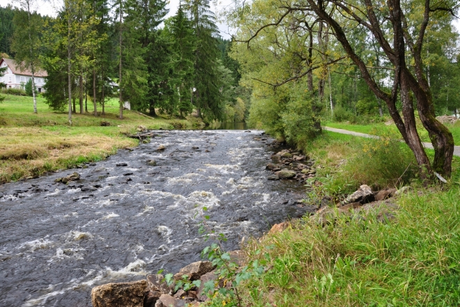 Teplá Vltava, Horní Vltavice.