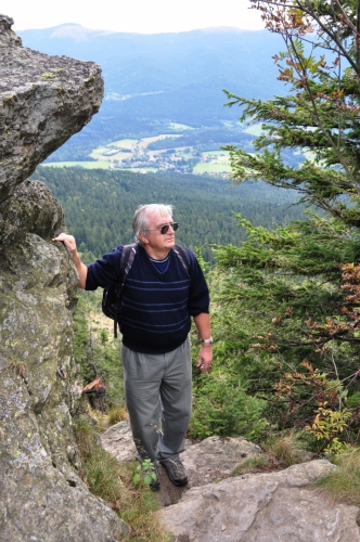 Zdatný turista Václav.