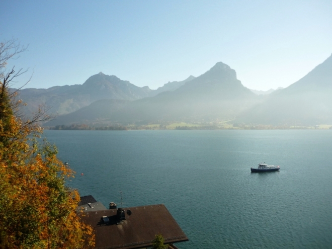 Idylka na Wolfgangsee