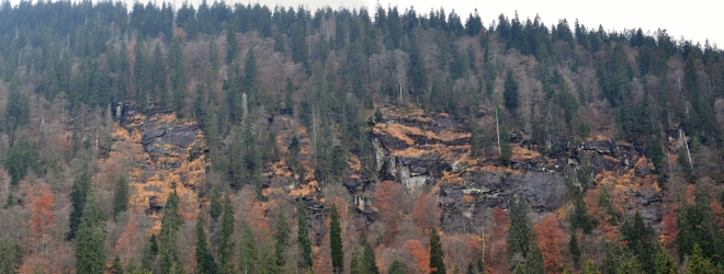 Pod vrcholem Mittagsplatzelu je dobře viditelná skalní stěna-Seewänd. Nahoru vede od jezera jistě velmi zajímavá stezka. Tak snad někdy příště...