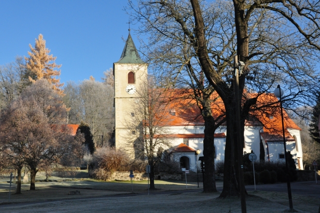 Kostel Svaté Markéty.