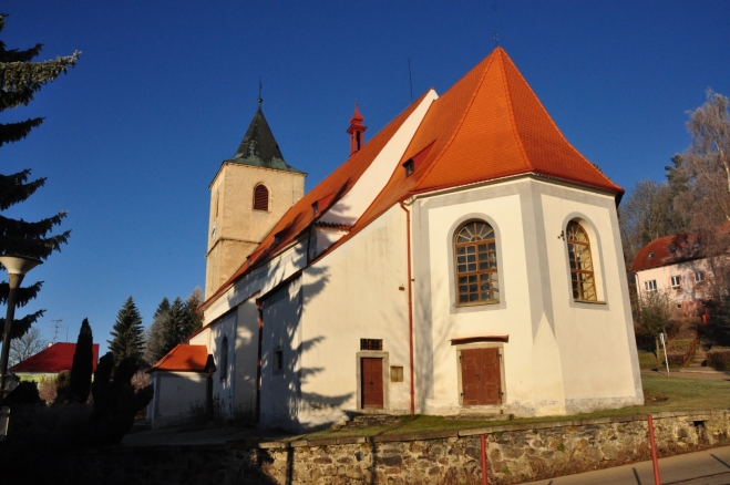 Kostel Svaté Markéty.