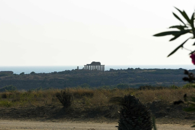 Tempio A v asi 2 km vzdálené Akropoli