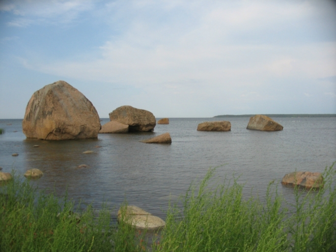 Jistě jste si už všimli té spousty různě velkých kamenů, které jsou roztroušeny v pobřežních mělčinách. Oblast Käsmu je bludnými balvany doslova zahlcena, nikde jinde v Estonsku se nevyskytují tak hojně jako zde. Tyto vodní jsou navíc náležitě zmalované od mořského ptactva.