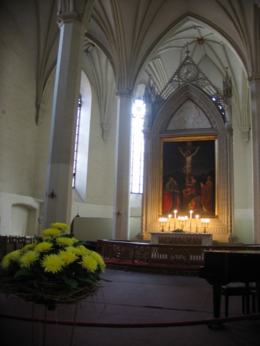 Interiér kostela