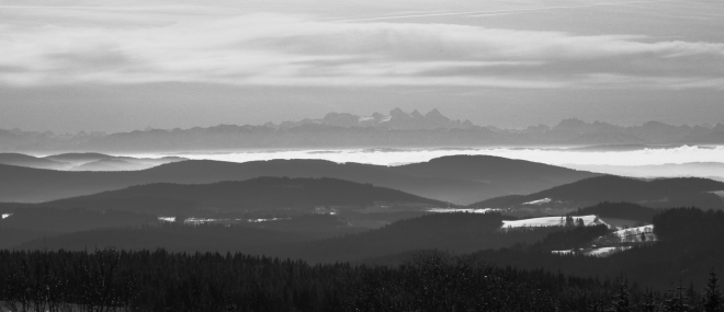 Ještě jednou Dachstein, tentokrát v plné kráse.