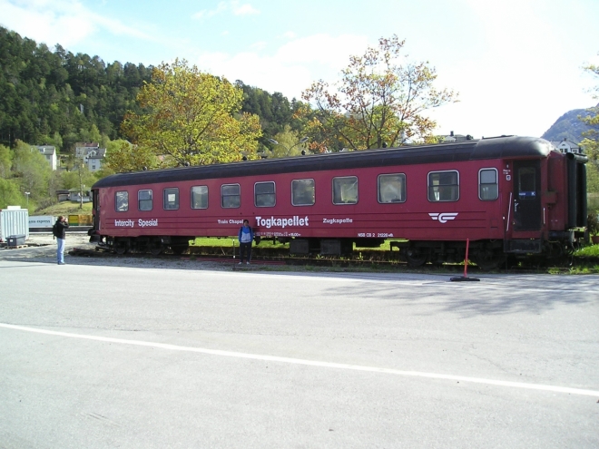 světový unikát - kaple ve vagonu