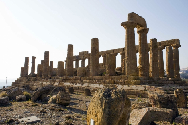 Tempio di Giunone za denního ......