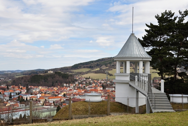 Dnes je horní část věžičky zpřístupněna návštěvníkům a poskytuje další z mnoha pohledů na město. Pro nás již bez překvapení...