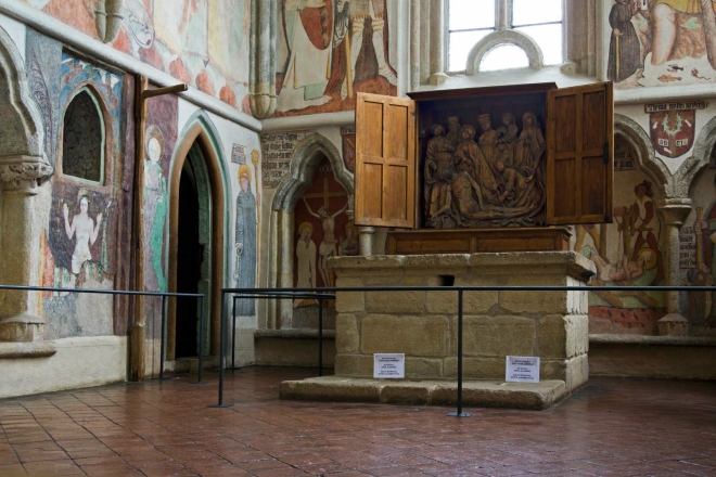 Zvíkov - kaple svatého Václava