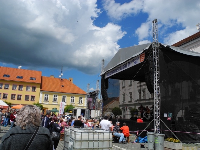 Vodňanské rybářské dny jsme navštívili jen náhodně a na pár minut.